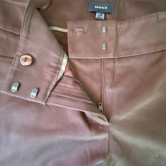 Mexx Womens Brown 30X32 Tall Cotton Blend Office Event Casual Trouser Pants - Picture 3 of 13